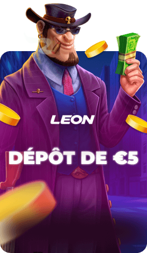 Leon Casino depot 5 euros en Ligne