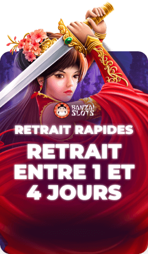Banzai-Slots Casino retrait instantané France