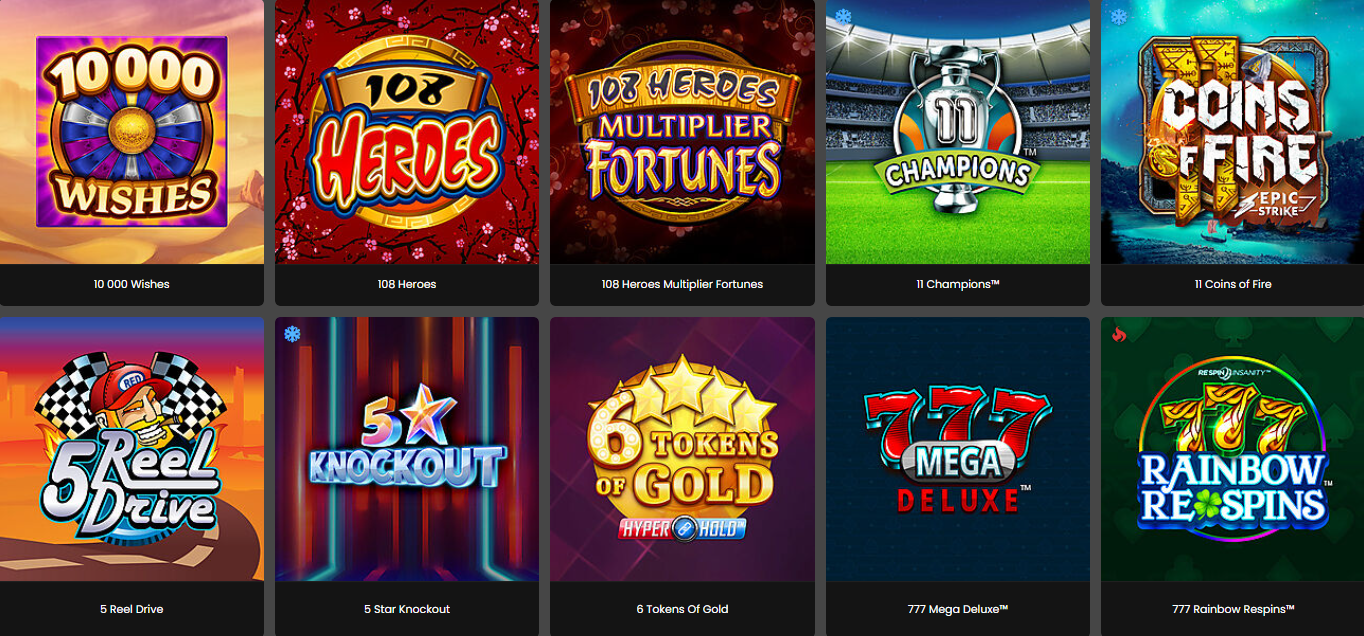 bonus Casino en ligne Action machines à sous gratuites