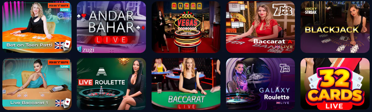 Register et Login et Jouez Jeux de Croupiers en Direct au casino 1Win Bet