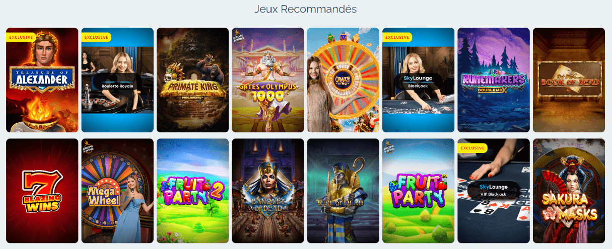 Jeux au Alexander Casino Login au Mon Compte et Jouer Tous Jeux au Alexander Casino FR