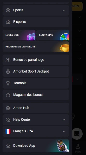 Online AmonBetCasino avec Réel Application pour le Plaisir