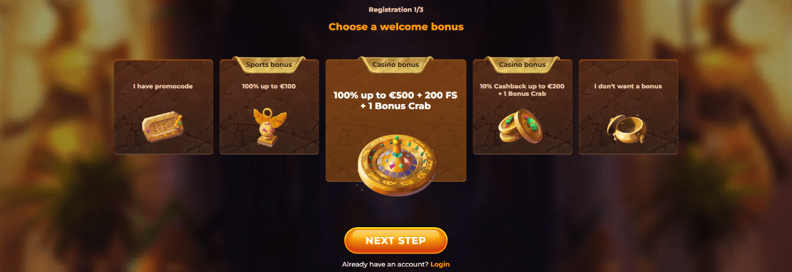 Enregistrer un Nouvel Jouer au Amun-Ra Casino Français