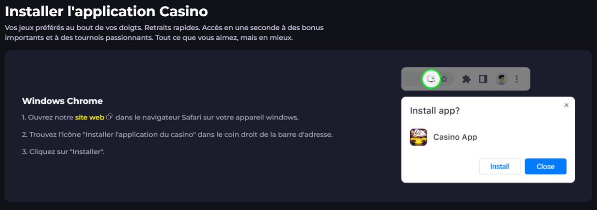 Application sur PC au BDMBet sur Internet Francophone