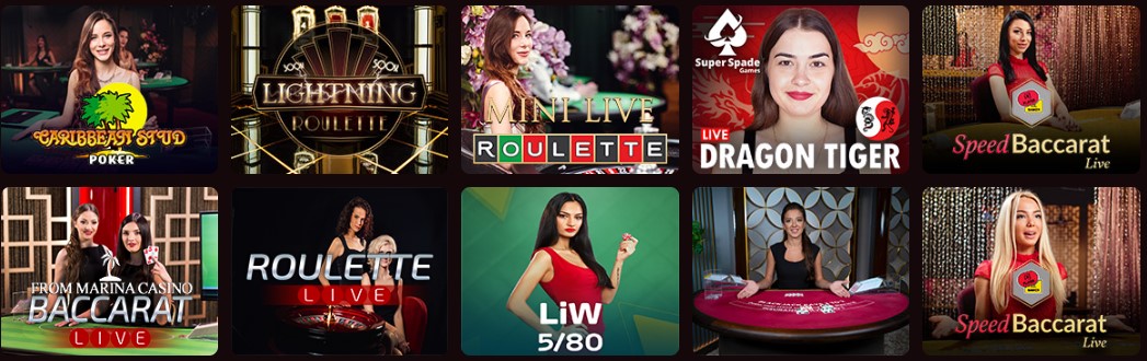 Casino Bronze avis jeux croupier en direct