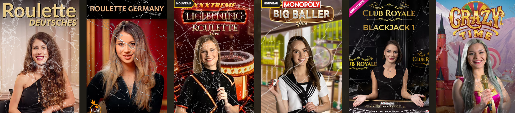 Quels sont les jeux de croupier disponibles au Cаsіnоly ?