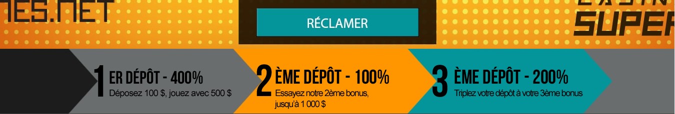 CasinoSuperLines avis bonus de bienvenue