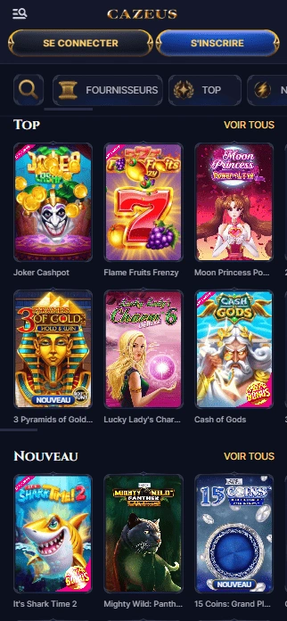 Jeux sur CaZeus Jouer Maintenant de Jeux avec Réel CaZeus Casino Avis