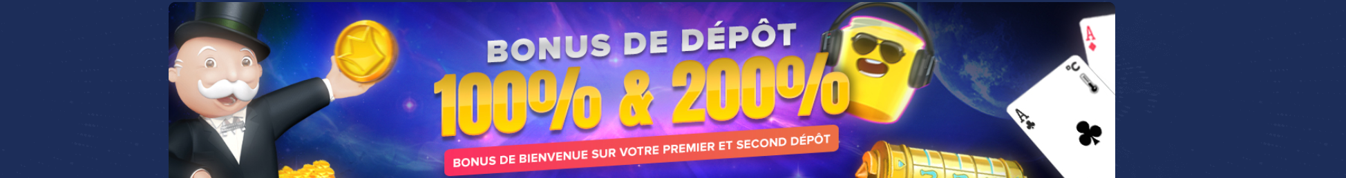 bonus Celsius Casino - Bonus de bienvenue de 100 % jusqu'à 300 €