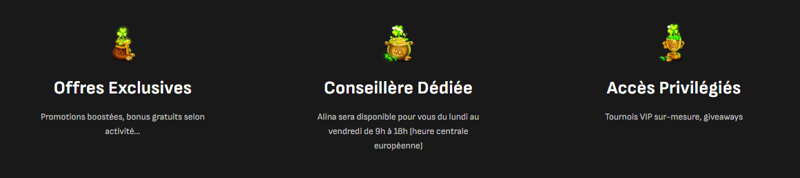 Réel VIP Programme de Fidellite sur Casino en Ligne Spin Clover 2025