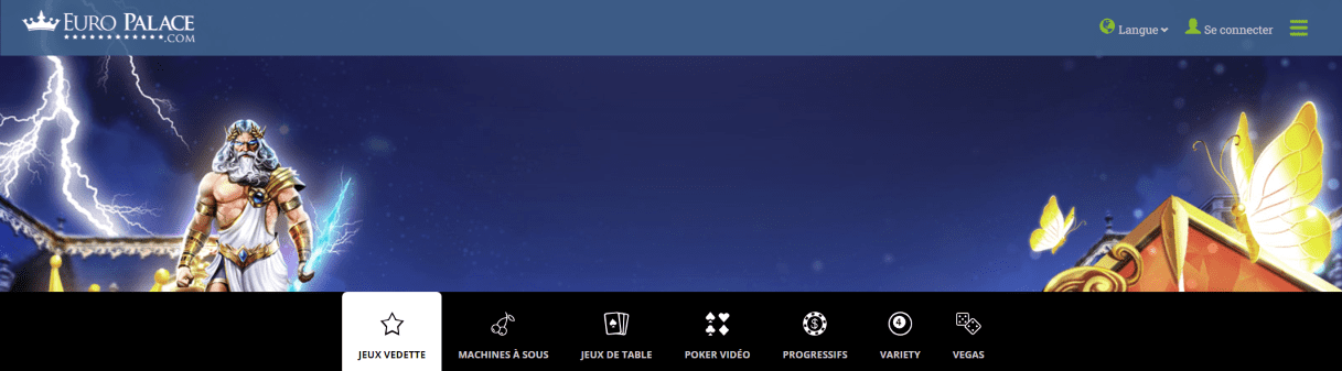 Avis de Top EuroPalace Mobile Casino Francophone