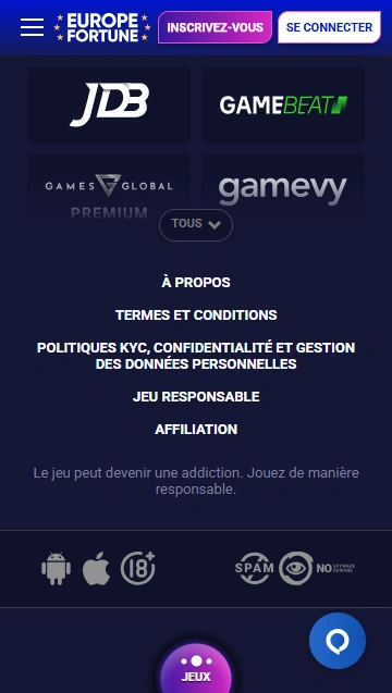 Avis du EuropeFortune Casino Explorez de EuropeFortuneCasino Avis et Jouer Maintenant Aujourd’hui !