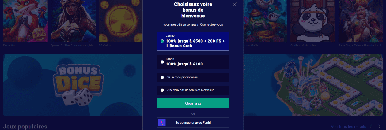 Inscription en Frumzi Connexion à Casino Frumzi en Ligne et Gagner Gros