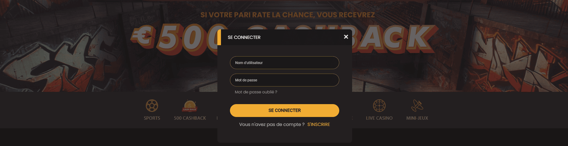 Casino Golden-Bet Français - Connexion à Votre Compte Pour Jouer
