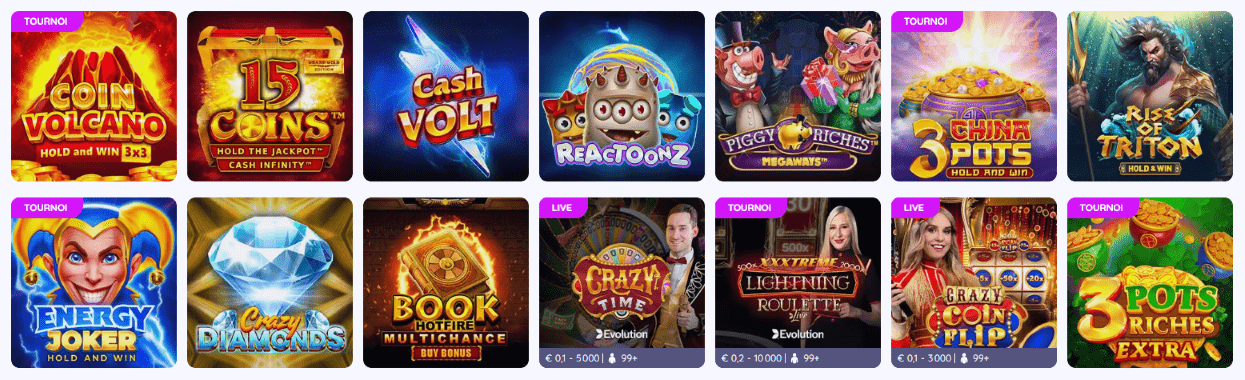 JackpotBob Casino avec Machines à Sous Jeux sur le Net