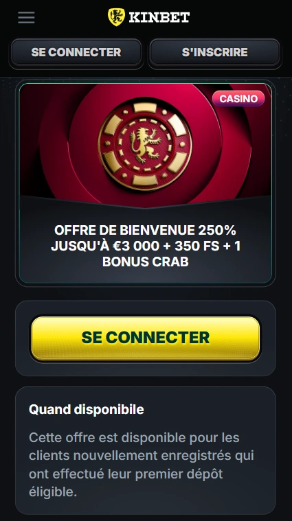Obtenir le no Deposit Bonus sur CasinoKinBet en Ligne Après l’Inscription
