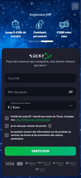 Inscription sur Casino Lucky-Elf Login à LuckyElfCasino Francophone Aujourd’hui