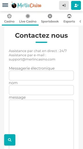 Service d'Assistance en Casino Merlin Merlin Casino Avis 2026