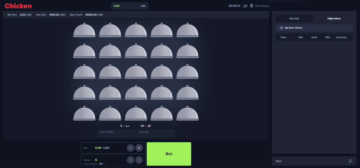 Poulet Jeu de Casino sur Internet Français