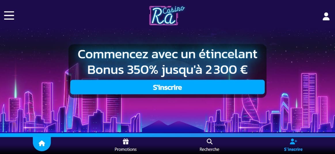 Obtenir Superbe Bonus sans Dépôt sur Casino-Ra 2025