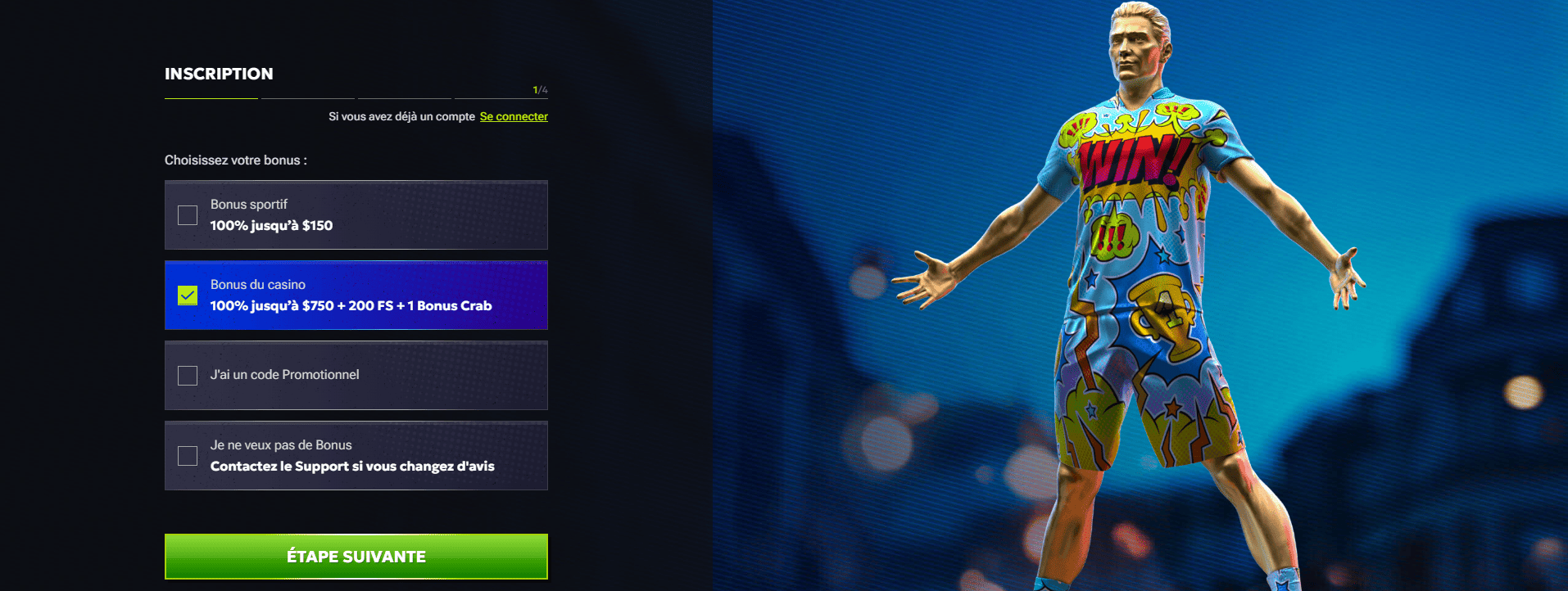 Connexion et Login à RT-Bet Casino sur Internet