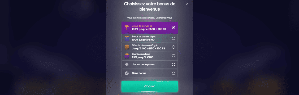 Enregistrer un Nouvel Utilisateur et Connexion à SG Casino en Ligne