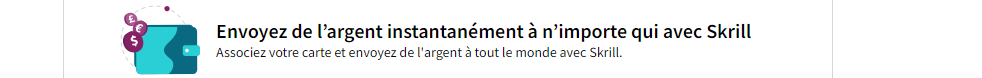 Obtenir un dépôt sur votre compte de casino en ligne via Skrill