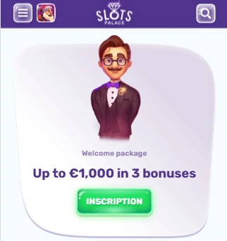 SlotPalace Casino Presente Superbe Bonus et Promo Code en France