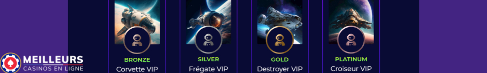 10€ - SpaceFortuna Casino bonus sans depot pour les nouveaux joueurs français