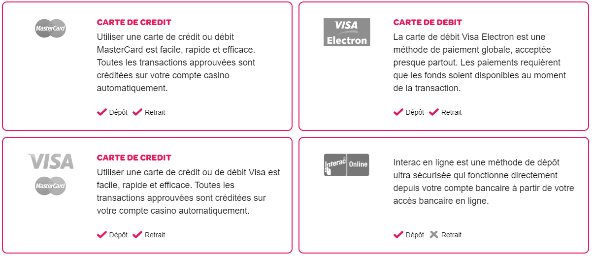 Login au www.spinpalace.com pour Retirer de l'Argent de Votre Mobile