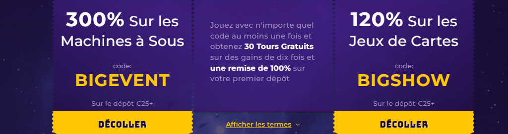 En ligne Super Nova Casino code bonus pour les nouveaux joueurs