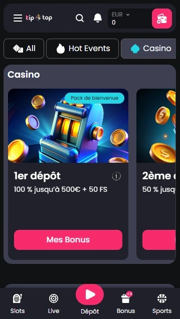 Tip Top Bet Casino
