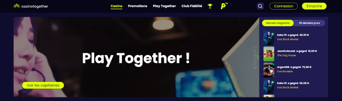 Avis Together Casino en Ligne Fiables Francophone
