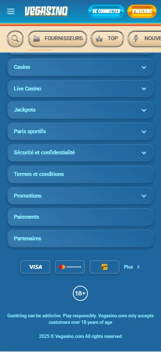 Découvrez Fiable Vegasino Avis en France 2025