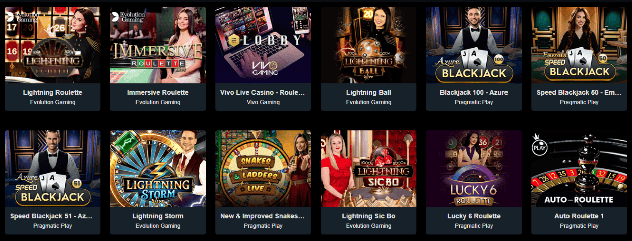 Jeux de Live Casino sur X7 Casino Excellent Croupier en Direct Jeux au Casino en Ligne 7X