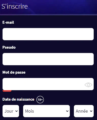 Inscription et Connexion sur Mon Compte en Games-Twists Casino Online